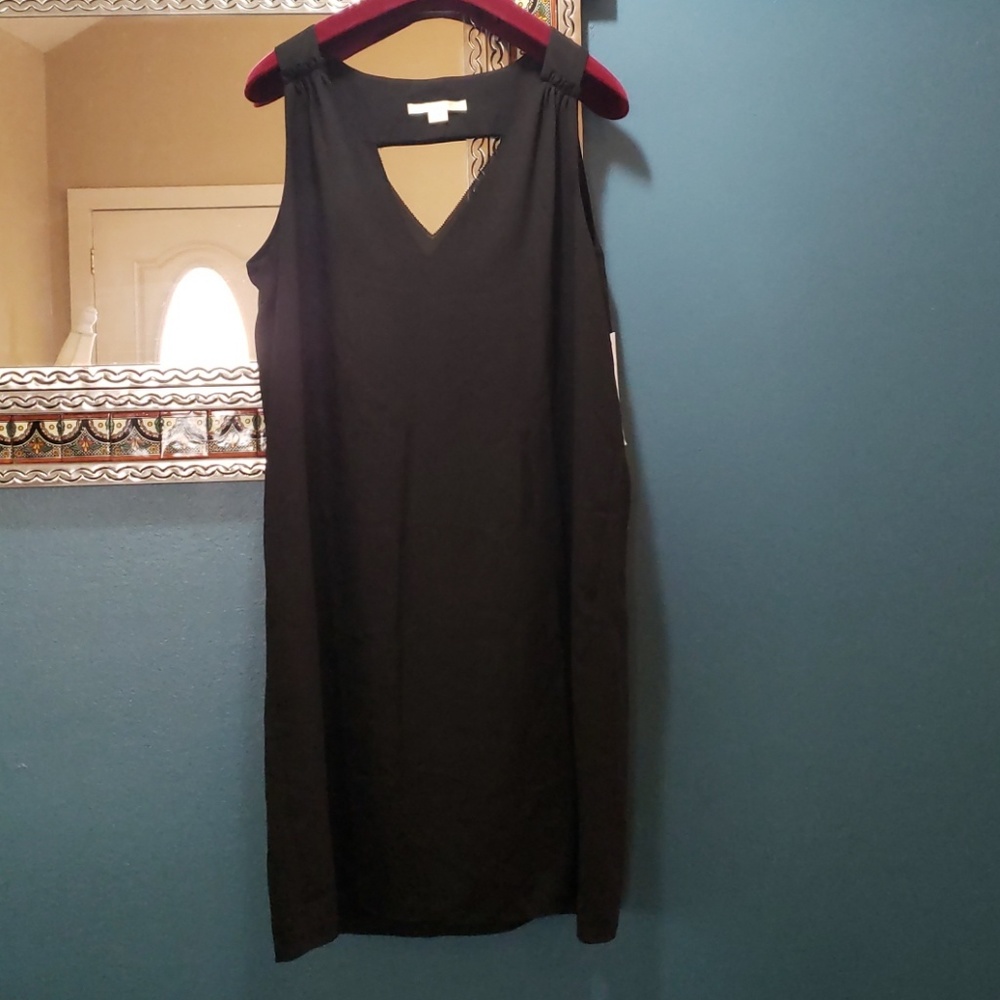 Anthro Cooper&Ella Vera Double V Tank Dress - Picture 4 of 7